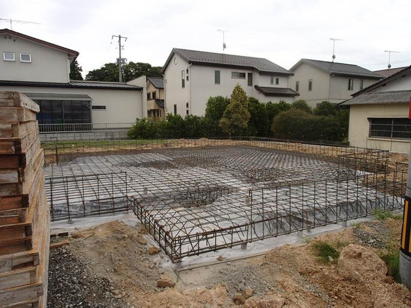 基礎配筋工事