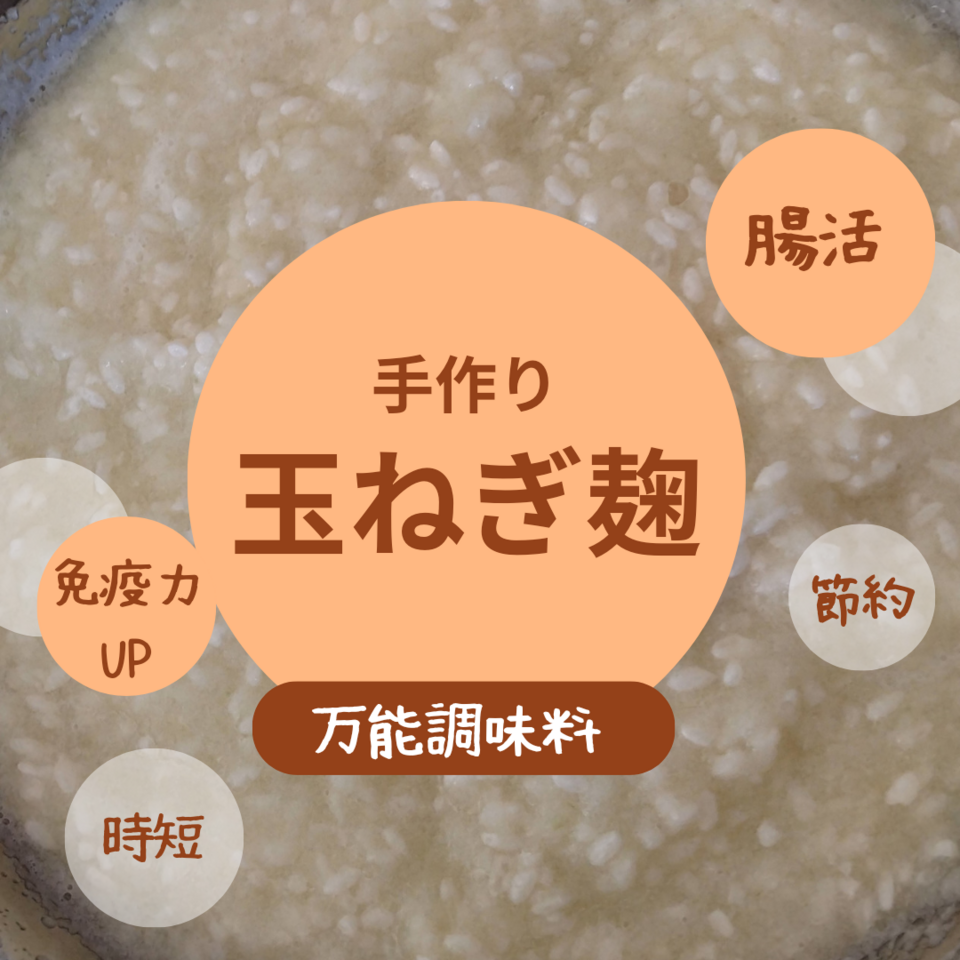 ～手づくり調味料～玉ねぎ麴づくり