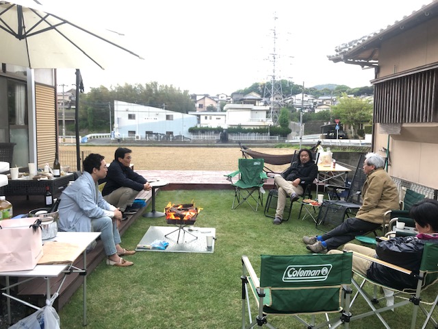 焚き火会に招待していただきました 山口で注文住宅を建てるソラマドの工務店 建和住宅のブログ